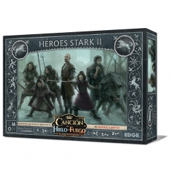 Caja de expansión Canción de Hielo y Fuego Héroes Stark II juego de miniaturas de Edge Entertainment