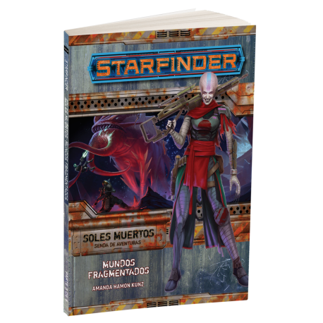 Juego de rol Starfinder Soles Muertos 3: Mundos Fragmentados de Devir