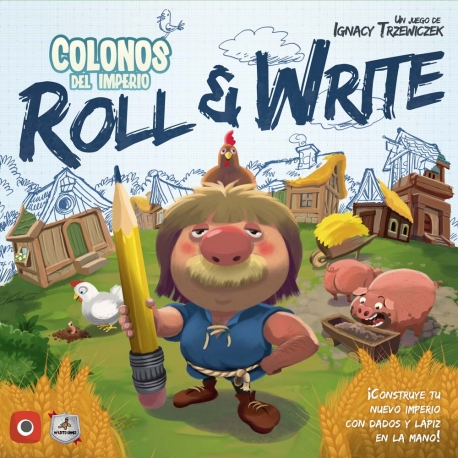 Roll & Write game Settlers of the Empire of Maldito Games