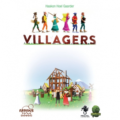 Villagers is a strategic, competitive and fun board game in which to enjoy building your villa