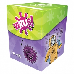 Virus Deck Box para juegos Virus y Virus 2 de Tranjis Games