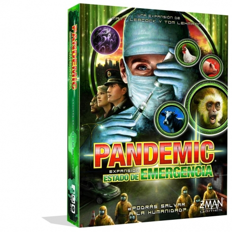 Juego de mesa Pandemic Estado de Emergencia de Z-Man Games