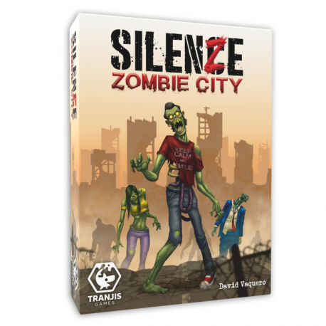 SilenZe Zombie City card game from Tranjis Games