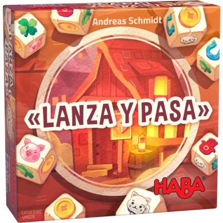 Dice board game Spear and Pass from Haba for children