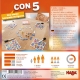 At the same time, players look for CON5 figures on their boards and mark them with the marker