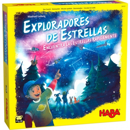 Educational board game Star Explorers from Haba