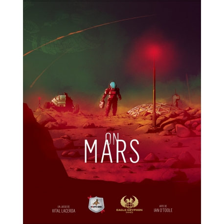 Juego de mesa de estrategia On Mars Edición Kickstarter de Maldito Games