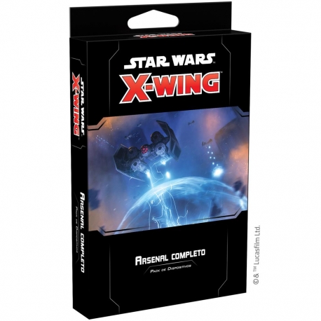 Expansión Arsenal Completo para Star Wars X-Wing 2ª Edición de Fantasy Flight Games