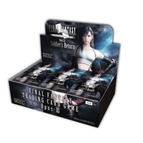 CARD GAME FINAL FANTASY TCG OPUS XI BOOSTER BOX (36) FROM SQUARE ENIX