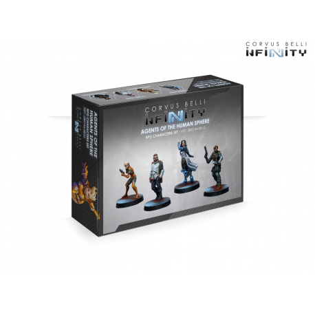 Agents of the Human Sphere. RPG Characters Set Infinity de Corvus Belli reference 280744-0810