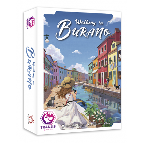 Card game Walking in Burano from Tranjis Games