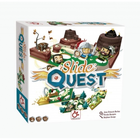 Slide Quest cooperative board game from Mercurio Distributions
