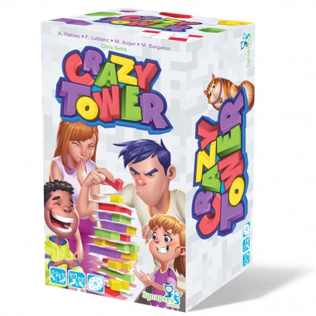 Crazy Tower is a tower building board game where you can't shake your pulse