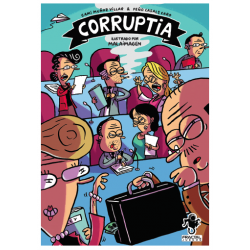 Juego de mesa de engaños y sobornos Corruptia de Fractal Juegos