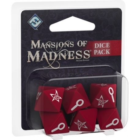 Las Mansiones De La Locura 2ª Edicion. Set De Dados De Las Mansiones De La Locura