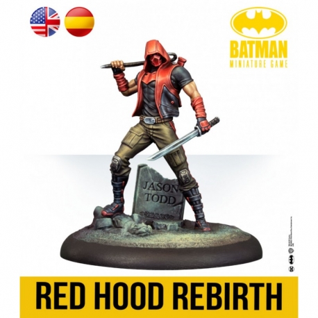 Red Hood Rebirth expansion Batman Miniature Games board game by Knight Models