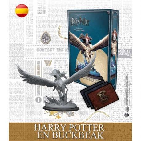 Expansión Harry Potter en Buckbeak del juego de miniaturas Miniatures Adventure Games de Knight Models
