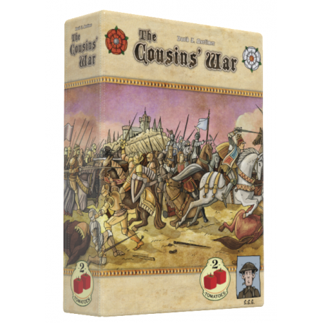 Juego de mesa The Cousin´s War (La Guerra de los Primos) de 2Tomatoes Games
