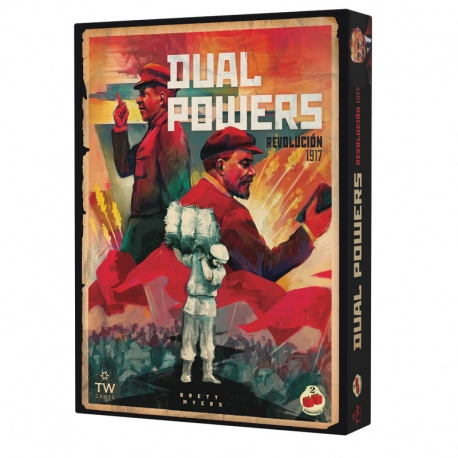 Juego de mesa Dual Powers Revolución 1917 de 2Tomatoes Games