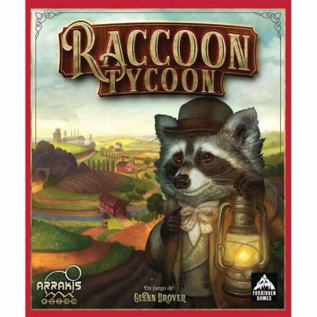 Juego de mesa Raccoon Tycoon de Arrakis Games