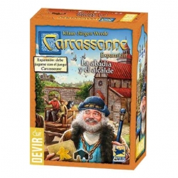 Carcassonne: The Abbey And The Mayor expansion for basic game