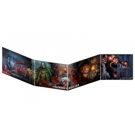 Dungeons & Dragons: Pantalla Del Dungeon Master Waterdeep: La Mazmorra Del Mago Loco