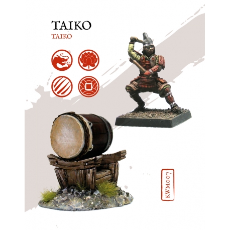 Miniatura Taiko Kensei de Zenit Miniatures referencia KWM007