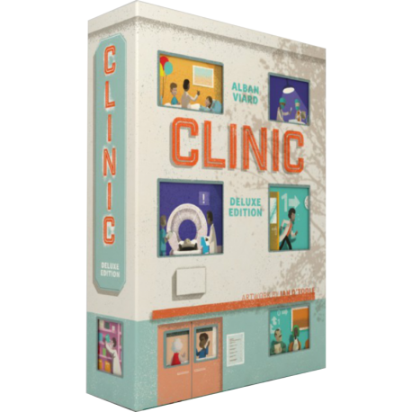 Board game CliniC Deluxe Edition from Alban Viard Studio Games