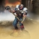Brute (metallic armour and heavy mace)