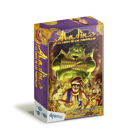 Card game Aladdin and the Cave of Wonders from Atom Games