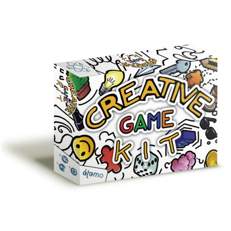 Componentes en blanco para preparar tu propio juego...todo personalizable!!! Eso es Creative Game Kit...crea tu propio juego