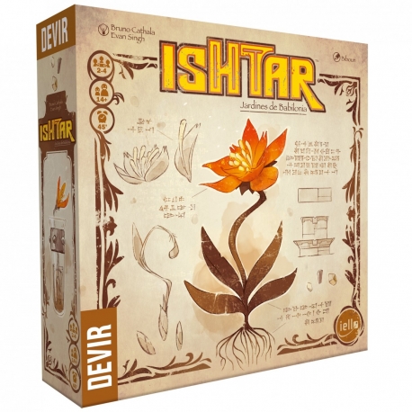Ishtar tile laying board game from Devir