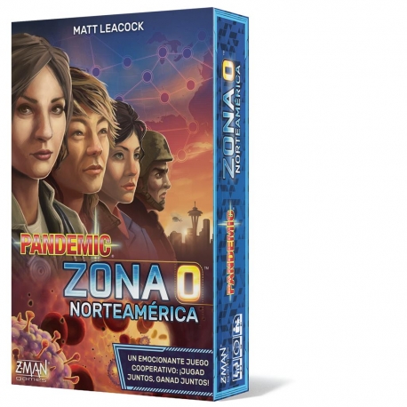 Pandemic Zone 0 North America board game from Z-Man Games