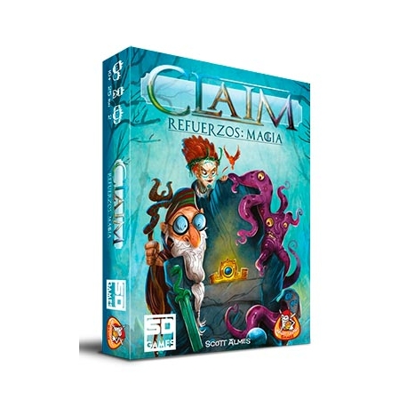 Expansión juego de cartas Claim Refuerzos: Magia de SD Games