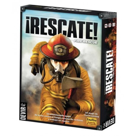 Rescate! juego de mesa cooperativo donde tendrás que salvar vidas de Devir