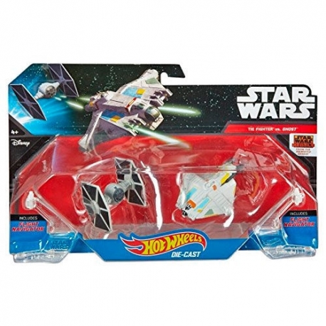 Blister The Fighter vs Ghost Star Wars Hot Wheels