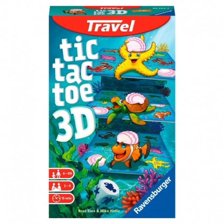 Tic Tac Toe 3D Travel Game