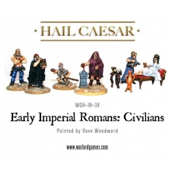 Roman Civilians (7 figures & furniture) de Hail Caesar