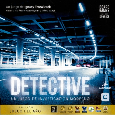 Intriguing Board Game Detective Edition Game of the Year from Maldito Games