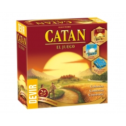 Board game The Settlers of Catan 25th Anniversary Edition of Devir
