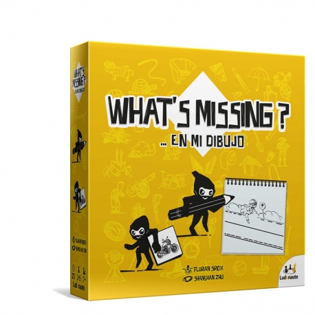 What's Missing? It is a game of imagination and art in which you have to draw for your friends to guess the image