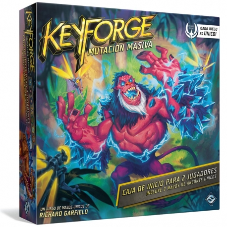 KeyForge Mutación Masiva Caja de inicio de Fantasy Flight Games