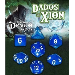 Dados de Xion:Azul Mármeron