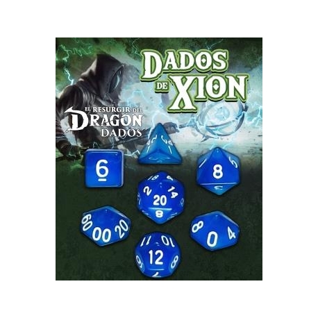 Dados de Xion:Azul Mármeron