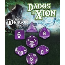 Dados de Xion:Púrpura Extraña Oscuridad