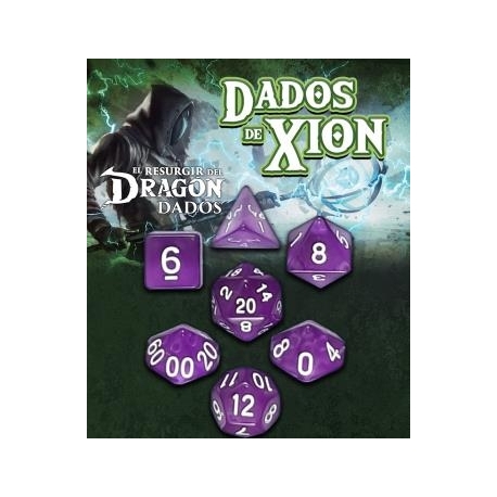 Dados de Xion:Púrpura Extraña Oscuridad