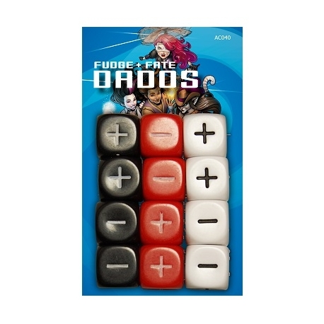 Dados Fate Básico Opacos