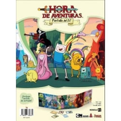 Hora de aventuras:Pantalla + cartas de estado
