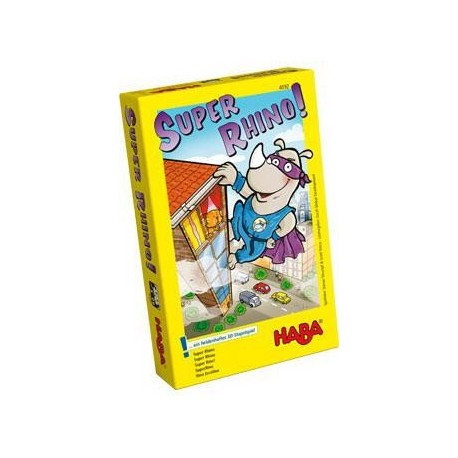 Educational game Super Rhino for children from Haba