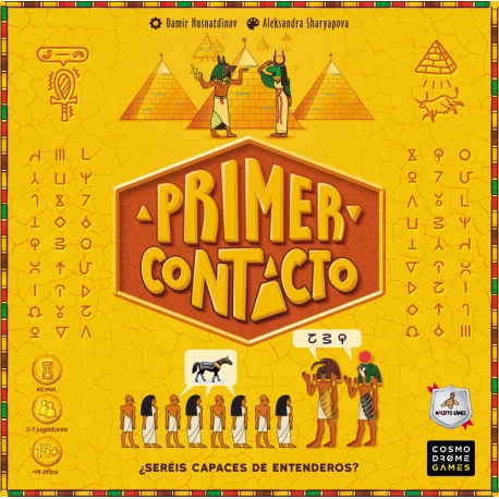 First Contact board game from Maldito Games and Cosmo Drome Games